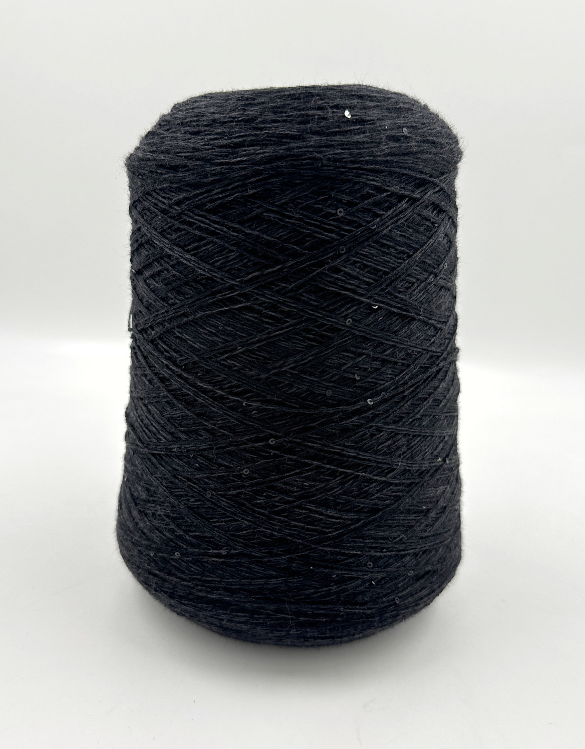 Пряжа Merino Paillettes, Italia, меринос, цвет антрацит